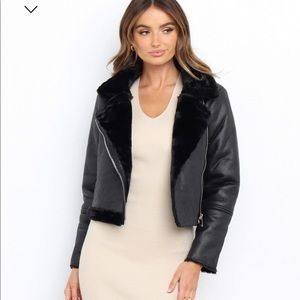 Petal and pup leather jacket.  Never been worn, new with tags!